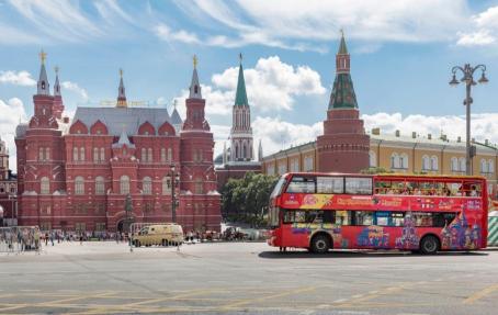 Увлекательное путешествие на двухэтажном автобусе от отеля "Ассамблея Никитская" по лучшей цене